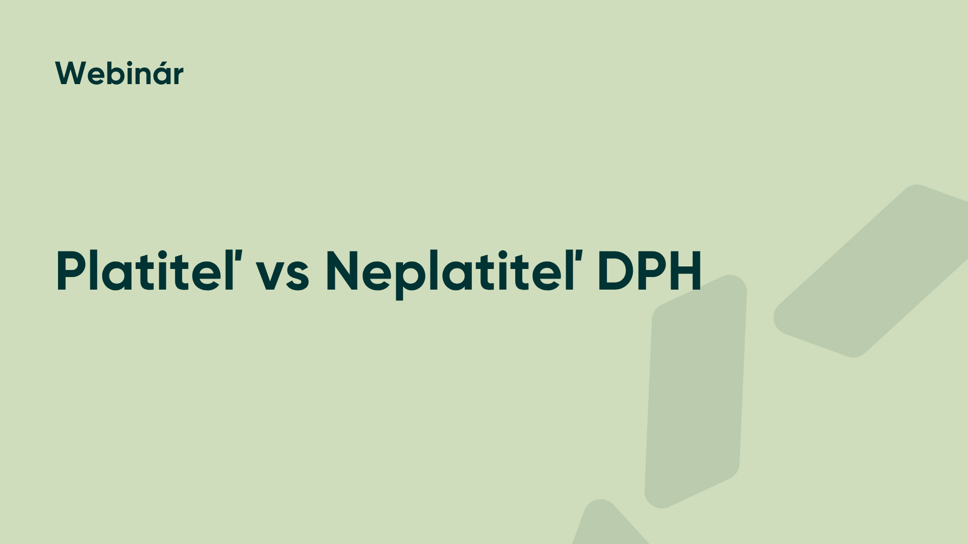 VAT Payer vs. Non-VAT Payer